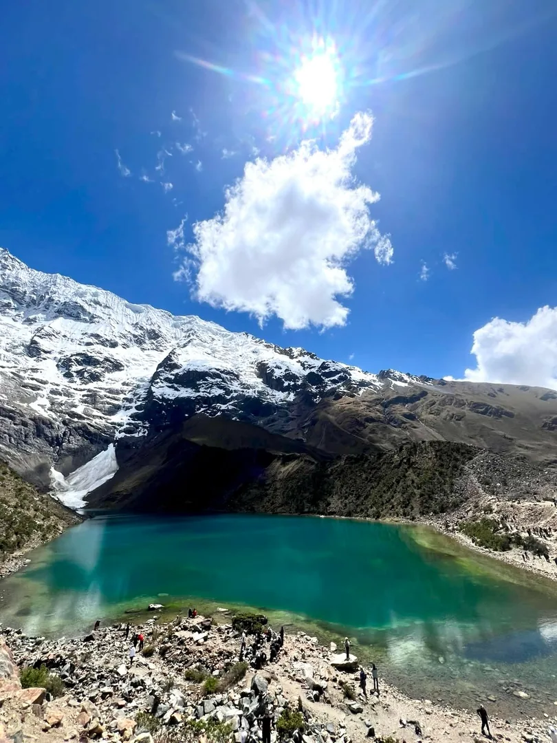 Salkantay peak and the Andes