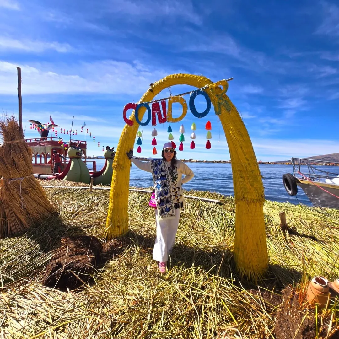 Boat ride on Lake Titicaca