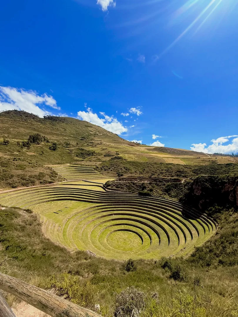 Circular terraces at Moray