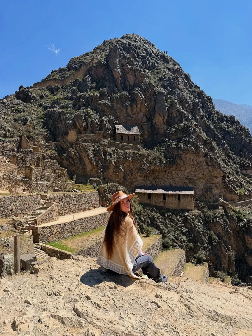 Inca terraces and farming platforms