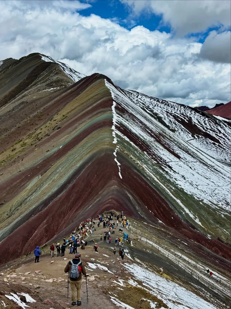Andean communities along the route